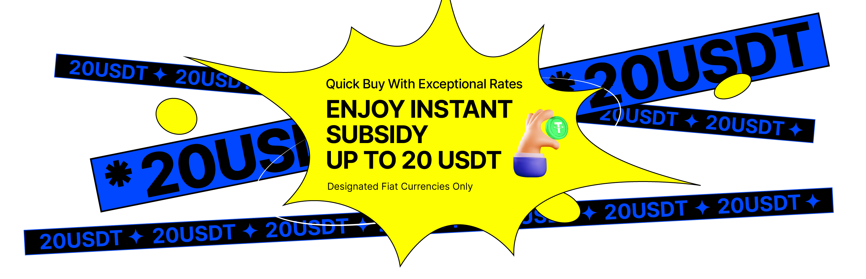 Limited-Time Buy Crypto Offer, Claim Up to 20 USDT Subsidy Each
